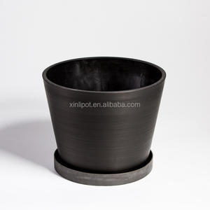 Reciclar plástico PP contenedor jardín <span class=keywords><strong>maceta</strong></span> escritorio plantas verdes Macetas - Product Image 4