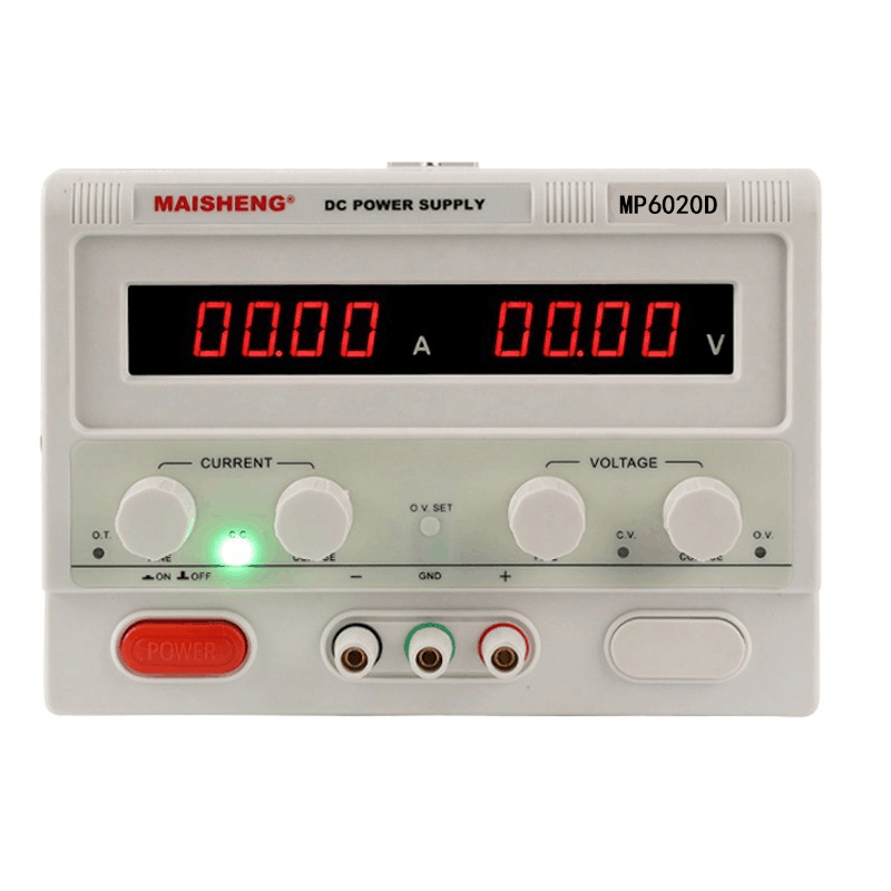 Источник питания постоянного тока MP6020D 60 В 20A, Регулируемый источник питания постоянного тока для лабораторных, научных исследований и обучения