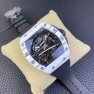 <span class=keywords><strong>Montre</strong></span> mécanique de luxe de haute qualité, mouvement intégré, échappement à 5 heures, roue d'équilibrage réelle, <span class=keywords><strong>montre</strong></span> pour <span class=keywords><strong>homme</strong></span> en carbone 61-01 Runway - Product Image 2