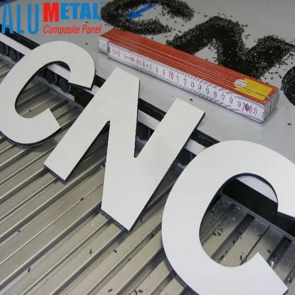 Cnc 레이저 절단 천공 acp 패널 알루미늄 복합 패널