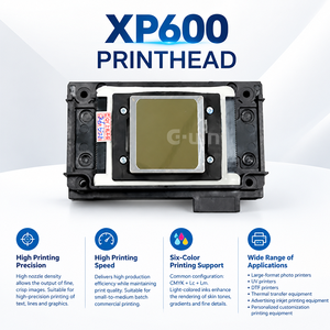 Cabezal de Impresión Gwin Xp600 Nuevo de Buena Calidad con 1080 Boquillas/6 Vías*180 CMYKLcLm, Tinta Eco Solvente Japonesa de 1 kg - Product Image 1