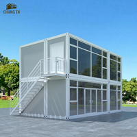 Maison conteneur américaine JHCE3 en kit, 2 niveaux, 3 modules, pour habitation, école, cuisine, parc, villa, toilettes