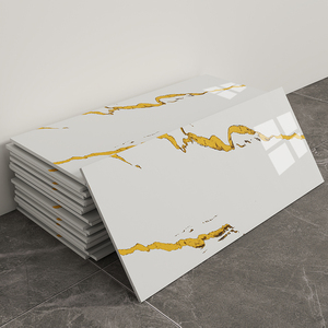 Panneaux Muraux Adhésifs en Mousse <span class=keywords><strong>PVC</strong></span> Imperméables Effet Marbre pour Cuisines, Salles <span class=keywords><strong>de</strong></span> <span class=keywords><strong>Bain</strong></span>, Salons et Murs TV - Product Image 3