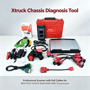 Herramienta de Diagnóstico de Chasis Xtruck con Cables Completos, Escáner Profesional para Transmisiones SINOTRUK, HOWO, SHACMAN y FAW - Product Image 1