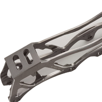 Cadre de patin de vitesse en ligne alu CNC, cadre en ligne en Alu pour le patinage de vitesse