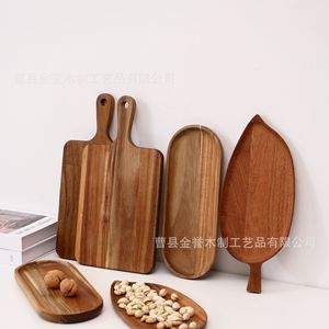 เขียงไม้กระถินณรงค์ ถาดเสิร์ฟ สำหรับใช้ในครัวโรงแรม สีพื้น - Product Image 4
