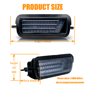 Style de voiture Accessoires <span class=keywords><strong>Clignotant</strong></span> Lumière DRL Feux de jour à LED pour <span class=keywords><strong>Lada</strong></span> <span class=keywords><strong>Niva</strong></span> 4x4 - Product Image 3