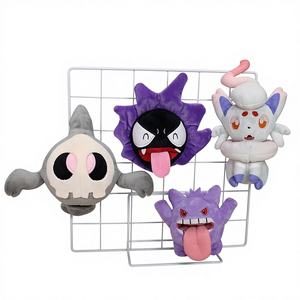 FYQC Luminous Ghost Patrol Spirit Spits Tongue Geng Muñeco Fantasma Joyería Xicui Area Soroya Colgante de Mochila de Peluche-F Algodón PP - Product Image 1