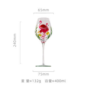 Vente <span class=keywords><strong>en</strong></span> gros à bas prix Coupe <span class=keywords><strong>en</strong></span> <span class=keywords><strong>verre</strong></span> avec fleurs peintes à la main Tasse <span class=keywords><strong>en</strong></span> <span class=keywords><strong>verre</strong></span> <span class=keywords><strong>tulipe</strong></span> médiévale Gobelet <span class=keywords><strong>en</strong></span> <span class=keywords><strong>verre</strong></span> cristal coloré - Product Image 5