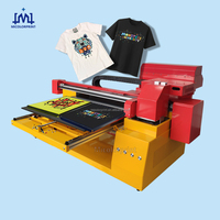 Imprimantes CMYKW à grande vitesse avec 2, 4 ou 6 positions d'impression, 6560 6090, 2 têtes d'impression, imprimante textile DTG pour t-shirts, Texjet, machine d'impression sur tissu
