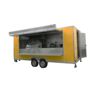 2017 Multi-función Venta caliente rápido Fry diseño encantador mini helado remolcable camión de comida en venta - Product Image 3