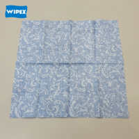 Lin Feel Airlaid Serviettes Personnalisé 100% Cellulose Papier Tissu Alimentaire Contact Dîner Serviette Hôtel Blanc Serviette D'invité