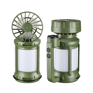 Linterna de Camping Rocky Recargable con Ventilador, Luz LED Solar de Emergencia de 10W - Product Image 3