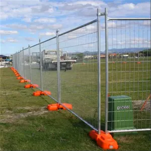 Rifornimento della fabbrica 6ft/8ft a buon mercato heras stile australia standard di costruzione recinzione temporanea per la vendita