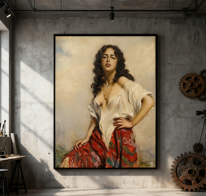 Pintura Moderna Personalizada de Mujer Desnuda, Cuadro Decorativo para Sala de Estar, Arte Mural y Decoración - Product Image 6