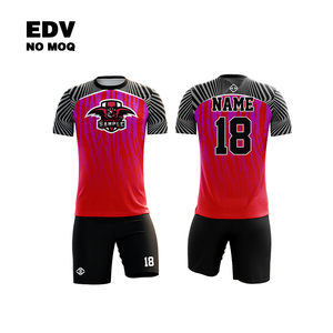 New Design Custom Soccer Jersey Hot Sales 100 Polyester Top Quality Soccer Wear For Men - Product Image 3