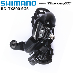 <span class=keywords><strong>Desviador</strong></span> Trasero <span class=keywords><strong>Shimano</strong></span> <span class=keywords><strong>Tourney</strong></span> RD-TX800-SGS de 7/8 Velocidades para Bicicleta de Montaña TX800 Original <span class=keywords><strong>Shimano</strong></span> 7s 8s 21s 24s - Product Image 1