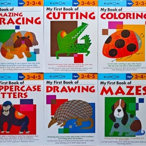 หนังสือกิจกรรมคุมอนบอร์ด หนังสือแบบฝึกหัดภาษาอังกฤษสำหรับเด็ก นักเรียนชั้นประถมศึกษา อายุ 3-8 ปี หนังสือเสริมพัฒนาการสำหรับเด็กและผู้ปกครอง - Product Image 3