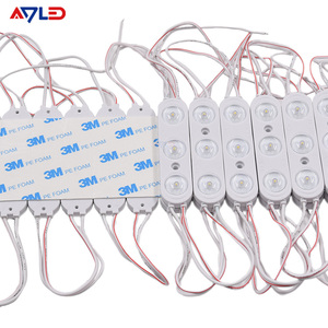 OEM/ODM 2835 3LED Injection <b>LED</b> <b>Module</b> 12V Waterproof IP67 Lens Outdoor 2.5W 7-Year Warranty Dimmable Ra80 for Sign Letters - Product Image 4