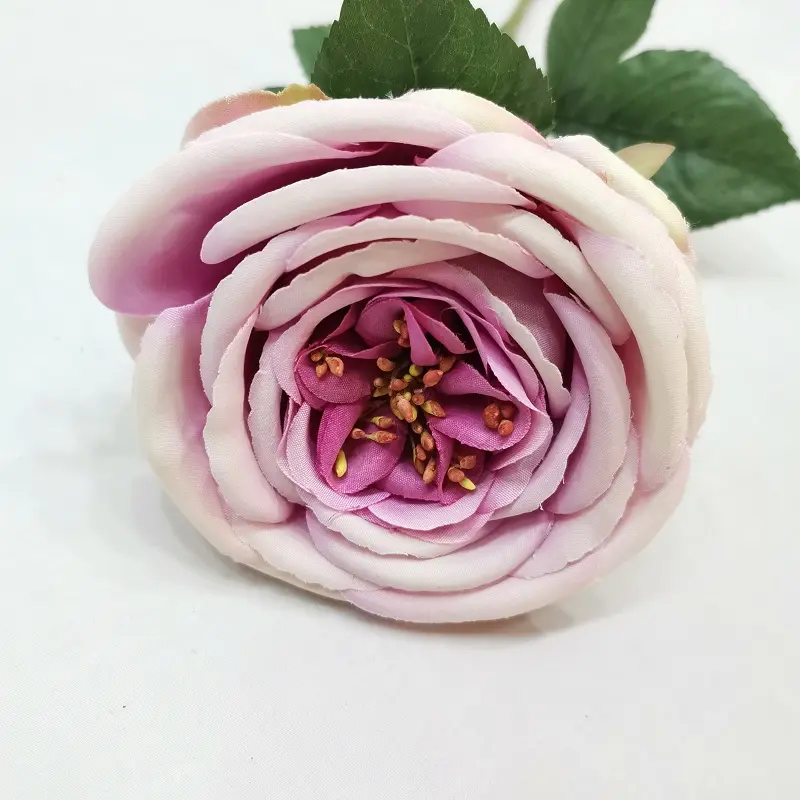 Sen Masine Rosa de seda com toque real, rosas de chá de 50 cm, rosas artificiais de várias cores, rosas vermelhas para decoração de casa