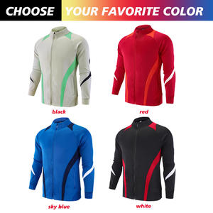 Sublimatie Print Voetbal Full Set Jas Trainingspak Voetbalkit Custom Your Own Design Voetbal Jersey Voetbal Trainingspak - Product Image 4