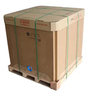 Recycled Green 1000 Liters Paper IBC Tank Liquid Paper Boxes