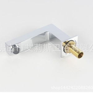 Ensemble de robinetterie 5 pièces pour baignoire, avec 5 poignées, valve en céramique, pommeau de douche massant rectangulaire 28,7 pouces pour baignoire à remous - Product Image 2