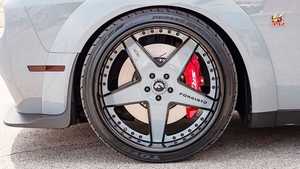 SY-02059 Jantes forgées sur mesure G-8 2 pièces, finition brossée concave, entraxe 5x120 5x127 5x112 5x114.3 6 trous 6x139.7, jantes profondes - Product Image 4