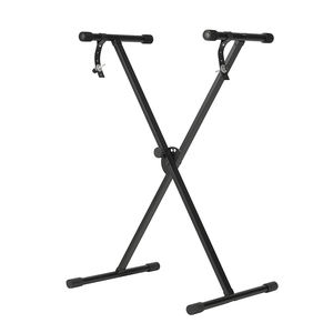 Support de clavier en X à simple brancard avec réglage de la hauteur sur 5 niveaux, pupitre de musique portable, pour synthétiseurs et claviers - Product Image 3