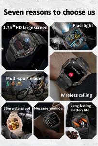 HT34 Không Thấm Nước 3ATM Smartwatch Thể Thao Tập Thể Dục Tracker Vòng Đeo Tay Thông Minh Cho Nam Giới Phụ Nữ Trả Lời Cuộc Gọi Silica Gel Huyết Áp Trái Tim - Product Image 5