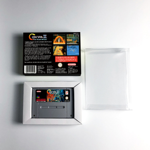 <span class=keywords><strong>Contra</strong></span> III: la cartouche de jeu Alien Wars + boîte Version PAL 16 bits cartouche de jeu de console de jeu vidéo pour SNES - Product Image 2