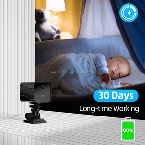 Ubox Solar Panel <b>Mini</b> 4G Security SIM Card Wifi 5MP Survalance IP Cameras 2400mAh Big Battery Low Power PTZ Security CCTV <b>Camera</b> - Product Image 4