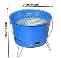 Barbecues au charbon de bois portables, poêles à bois, foyers, poêles de chauffage extérieurs domestiques, grilles de table pour barbecue