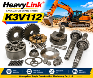 อะไหล่รถขุด K3V112 ชิ้นส่วนปั๊มไฮดรอลิก แกนเกียร์ แบริ่ง เหล็กกล้าคาร์บอน ชิ้นส่วนเครื่องจักรก่อสร้าง - Product Image 1