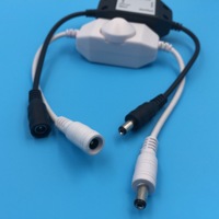 Sortie d'usine DC12V contrôleur en ligne manuel gradateur LED couleur unique pour le réglage de la luminosité des lumières LED