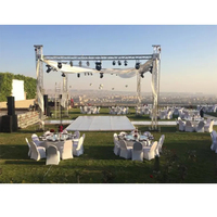 Truss Support en aluminium pour lumières Figures carrées Truss System Concert Sound Lighting Dj Truss Aluminium