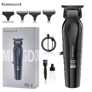 <span class=keywords><strong>Tondeuse</strong></span> à Cheveux Professionnelle Komingdon pour Hommes, <span class=keywords><strong>Tondeuse</strong></span> de Précision Zéro Gap avec Lame en T, Rechargeable USB - Product Image 1