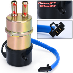 PQYRACING Bomba de combustible para motocicleta DZB11-P, pieza de repuesto para compartimento del motor de metal para Honda VT700C VT750C - Product Image 3