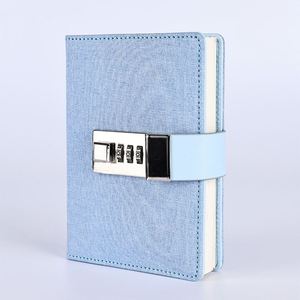 Carnets Premium A5 en Cuir PU à Couverture Rigide, 120 Feuilles, avec Verrouillage par Mot de Passe, Style Bureau et Affaires, Reliure Cousue Multicolore, Idéal Cadeau - Product Image 2