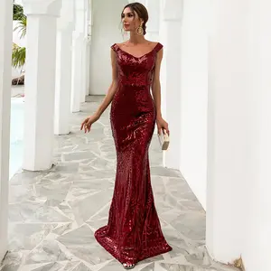 Роскошные высококачественные сексуальные вечерние платья с блестками на заказ, женское бальное платье из Дубая