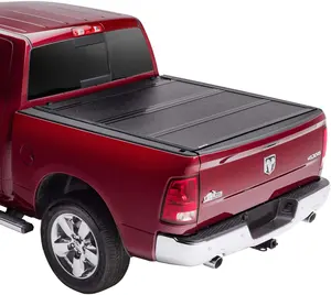 Off Road Custom-Fit Pickup Tonneau Abdeckungen Aluminium Anti oxidation Dreifach gefaltete Baldachin LKW Ladefläche schutz für Ford Ranger F150