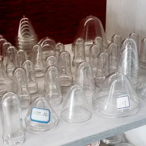 Hochwertige transparente Weithalsglas Preform Haustier Kunststoff Weithals Haustier Preform zum Blasen von Süßigkeiten Glas