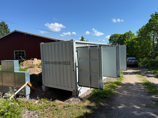 150kw 200kw 250kw  PCS Solar Battery Energy Storage System Hybrid Inverter with 300kwh 500kwh  Battery BESS System