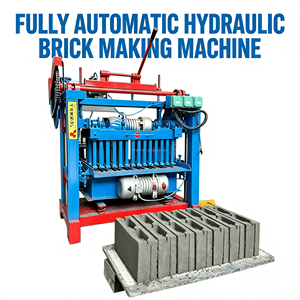 Machine à briques de ciment semi-automatique QTJ4-35 pour blocs creux et pavés - Product Image 6