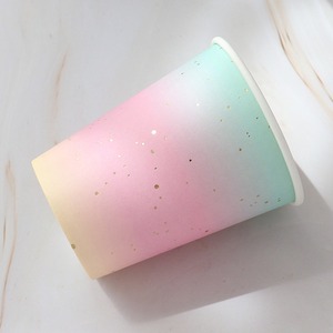 DAMAI - Vajilla de Papel para Fiestas en Colores Pastel, Platos, Vasos, Servilletas, Juego de Vajilla para Decoración de Fiestas de Niñas, Baby Shower - Product Image 2