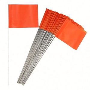 Banderas de Poliéster Personalizadas al por Mayor, Económicas, de Color Sólido o Impresas por Ambos Lados, con Asta de Fibra de Vidrio, Resistentes al Agua - Product Image 1