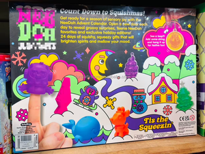 Nouveau Calendrier de l'Avent 24 pièces/ensemble Boîte Mystère Squishy Coffret Cadeau Jouets Anti-Stress pour Enfants Noël Pâques - Product Image 2