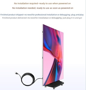 Pantalla LED Plegable Portátil de Doble Cara, Cartel Digital con Control por Aplicación, Animación, Promoción para Tiendas de Lujo - Product Image 3