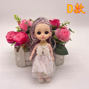 ชุดของเล่นตุ๊กตาบาร์บี้ ของเล่นเจ้าหญิงขนาด 17 ซม. สำหรับเด็กผู้หญิง - Product Image 6