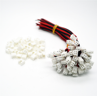 موصل JST XHP أو الملعب بحد أقصى 2-دبوس 20 دبوس تسخير 4-دبوس 4-طريقة 24Awg أنثى Idc ضفيرة مع سلك